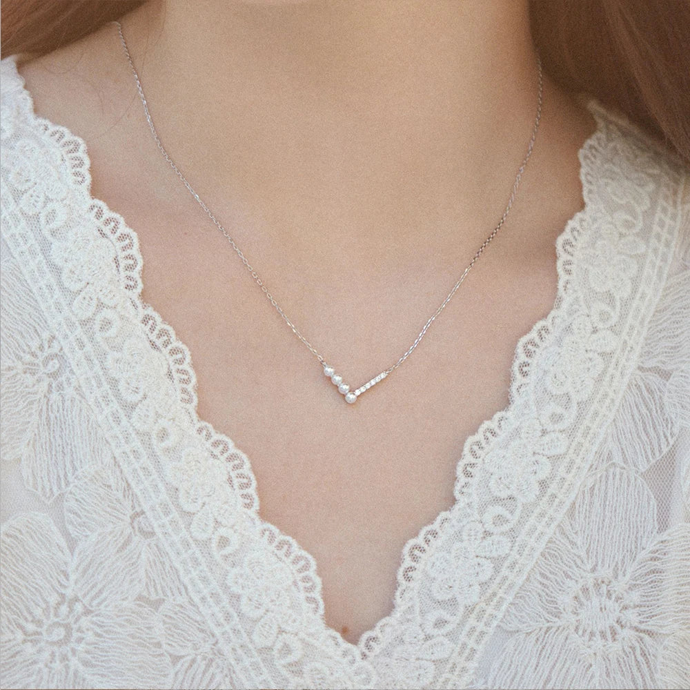 CCFJOYAS 100% 925 Sterling Silver V