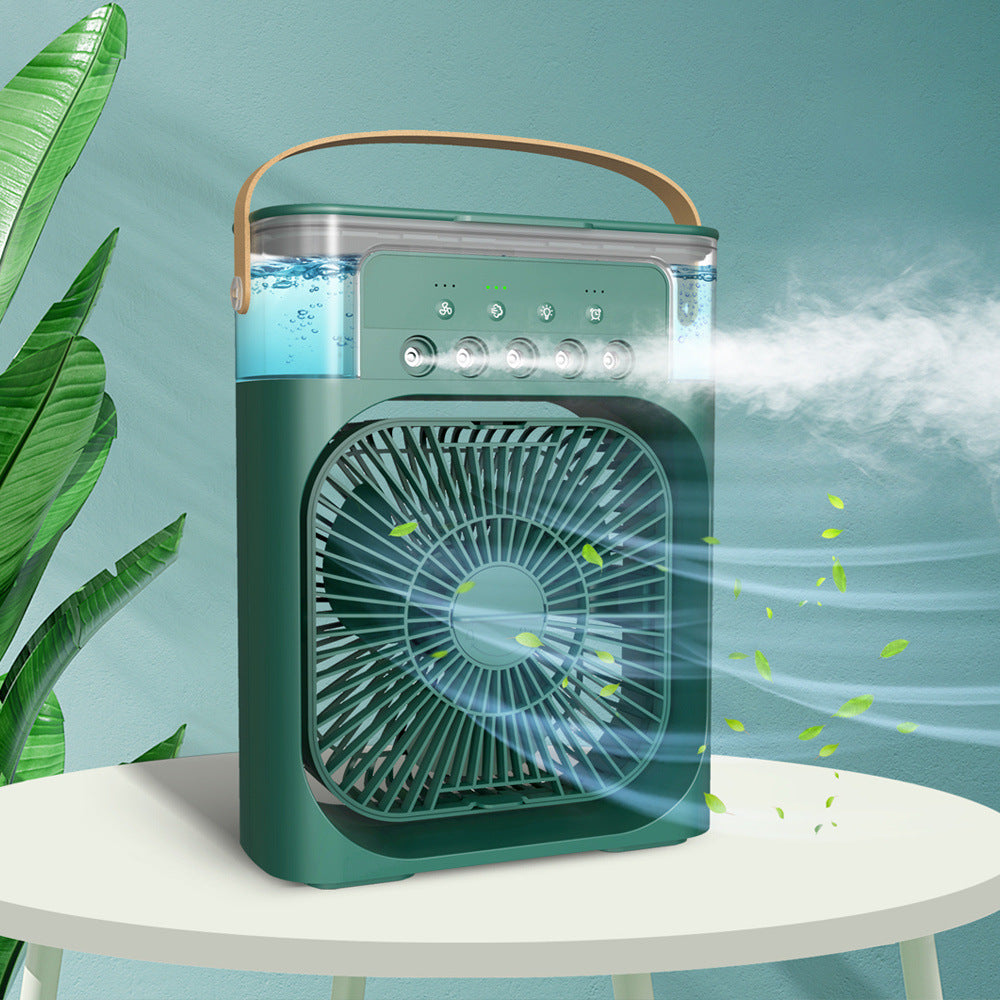 Desktop Electric Fan Air Cooler Water Cooling Spray Fan Port