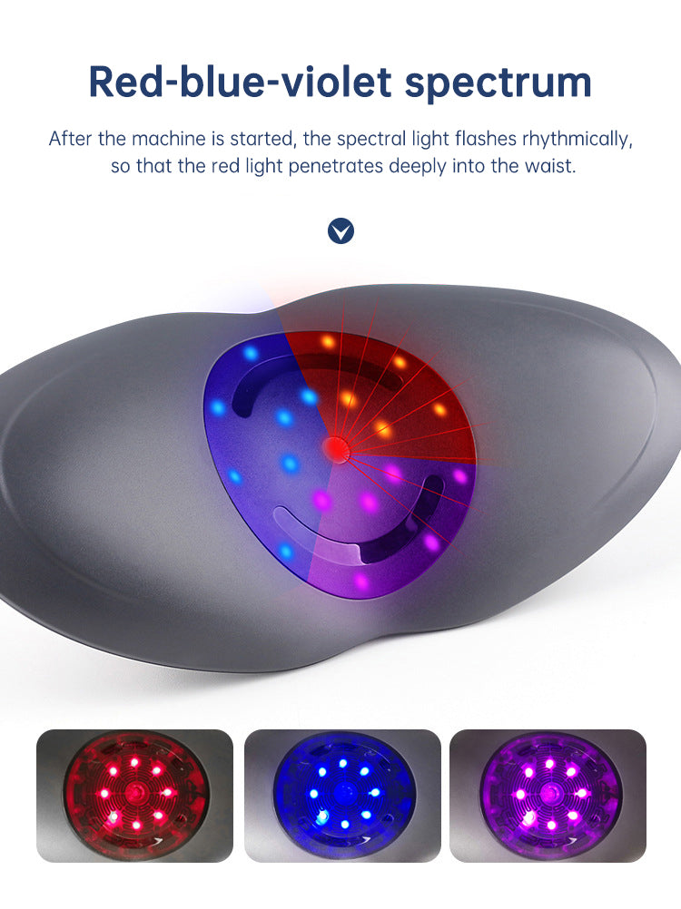 Waist Massager Lumbar Traction Inflatable Hot Compress Back