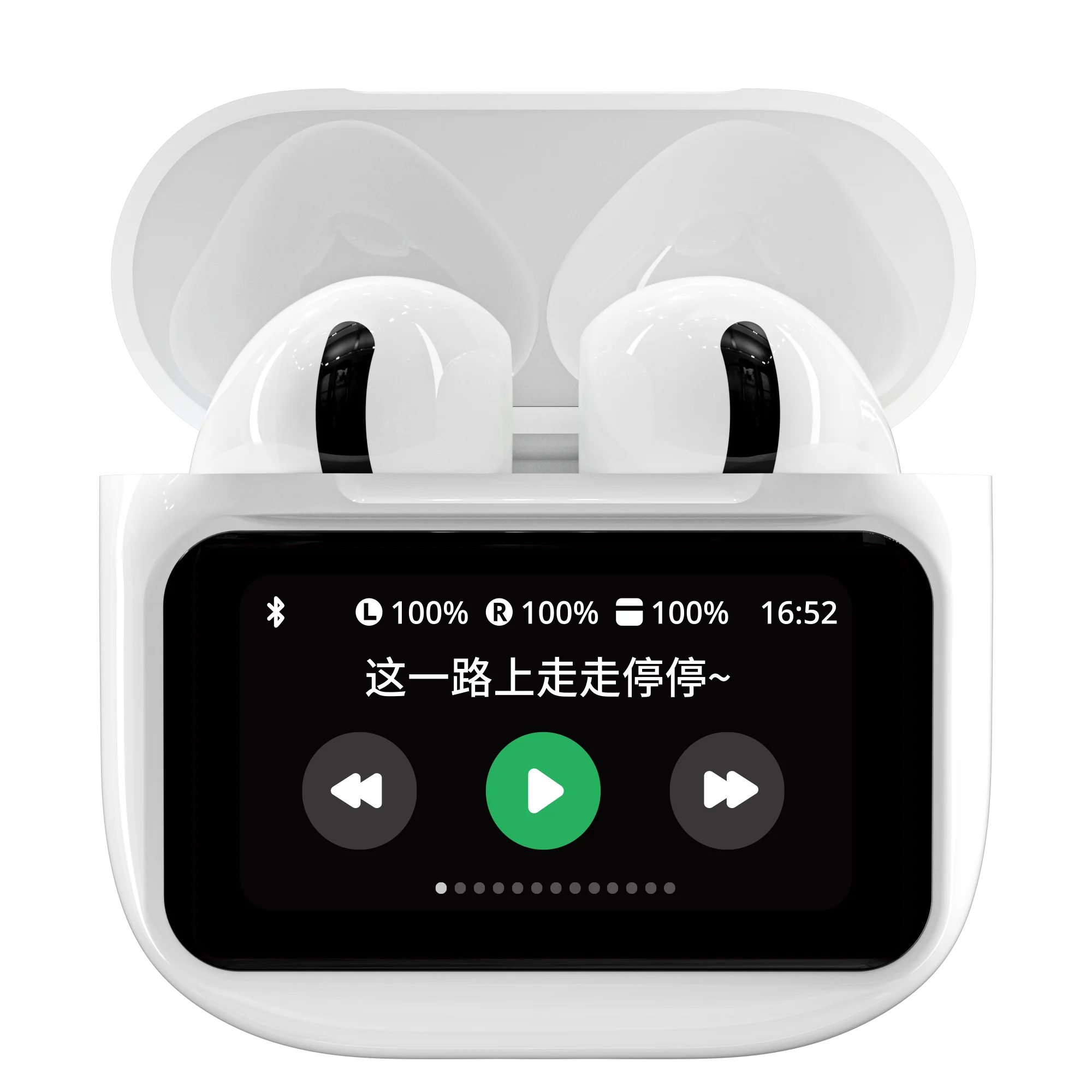 A11 Pro TWS Wireless Earbuds Touch Control LCD Screen Earpho