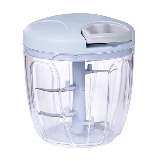 500/900ML Hand Chopper Manual Rope Food Processor Silcer Shr