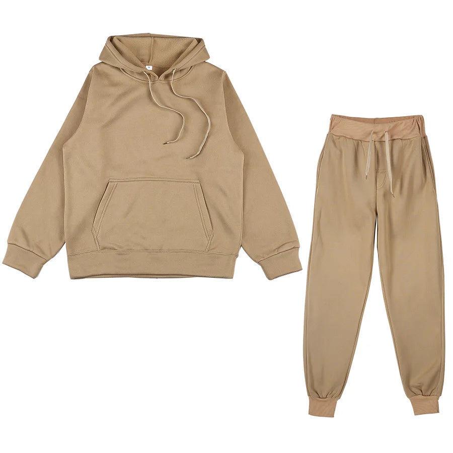 Women's Hooded Tracksuit Set