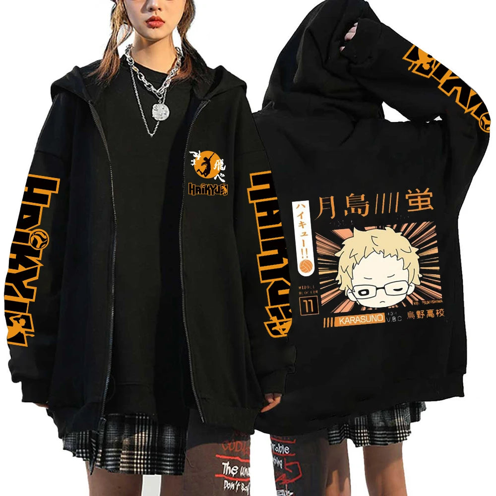 Haikyuu Karasuno Anime Hoodie