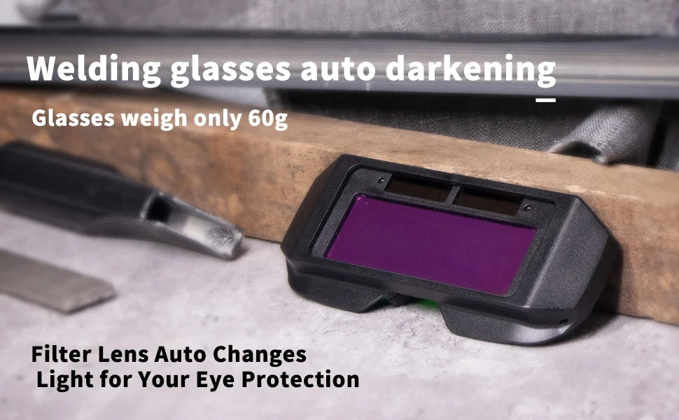 Solar Powered Welding Helmet Auto Darkening Welding Goggles