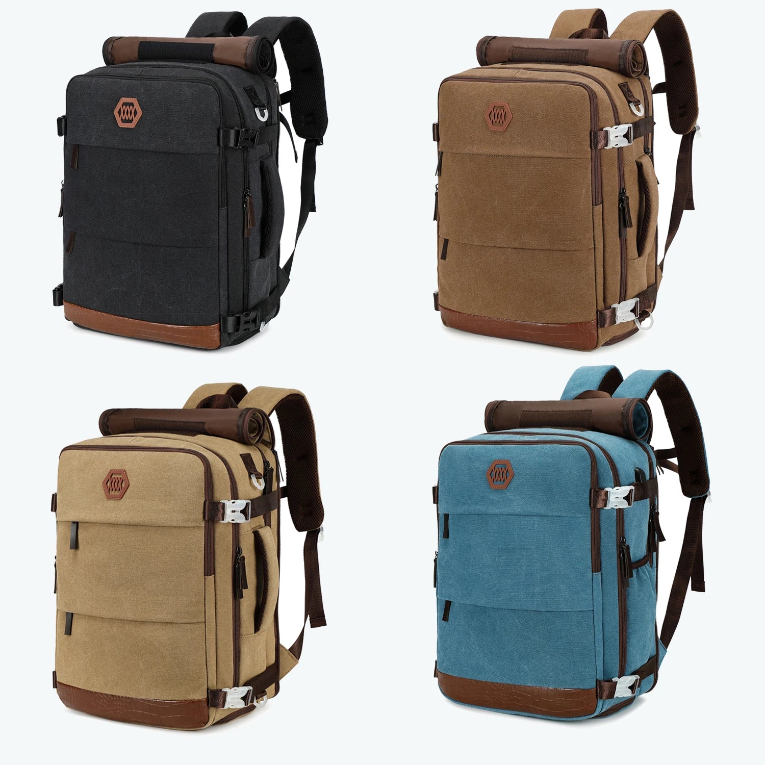 15.6-inch large capacity waterproof laptop backpack