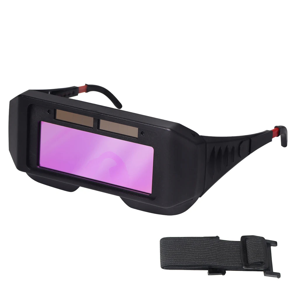 Solar Powered Welding Helmet Auto Darkening Welding Goggles