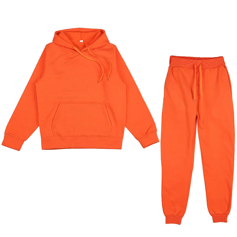 Women's Hooded Tracksuit Set