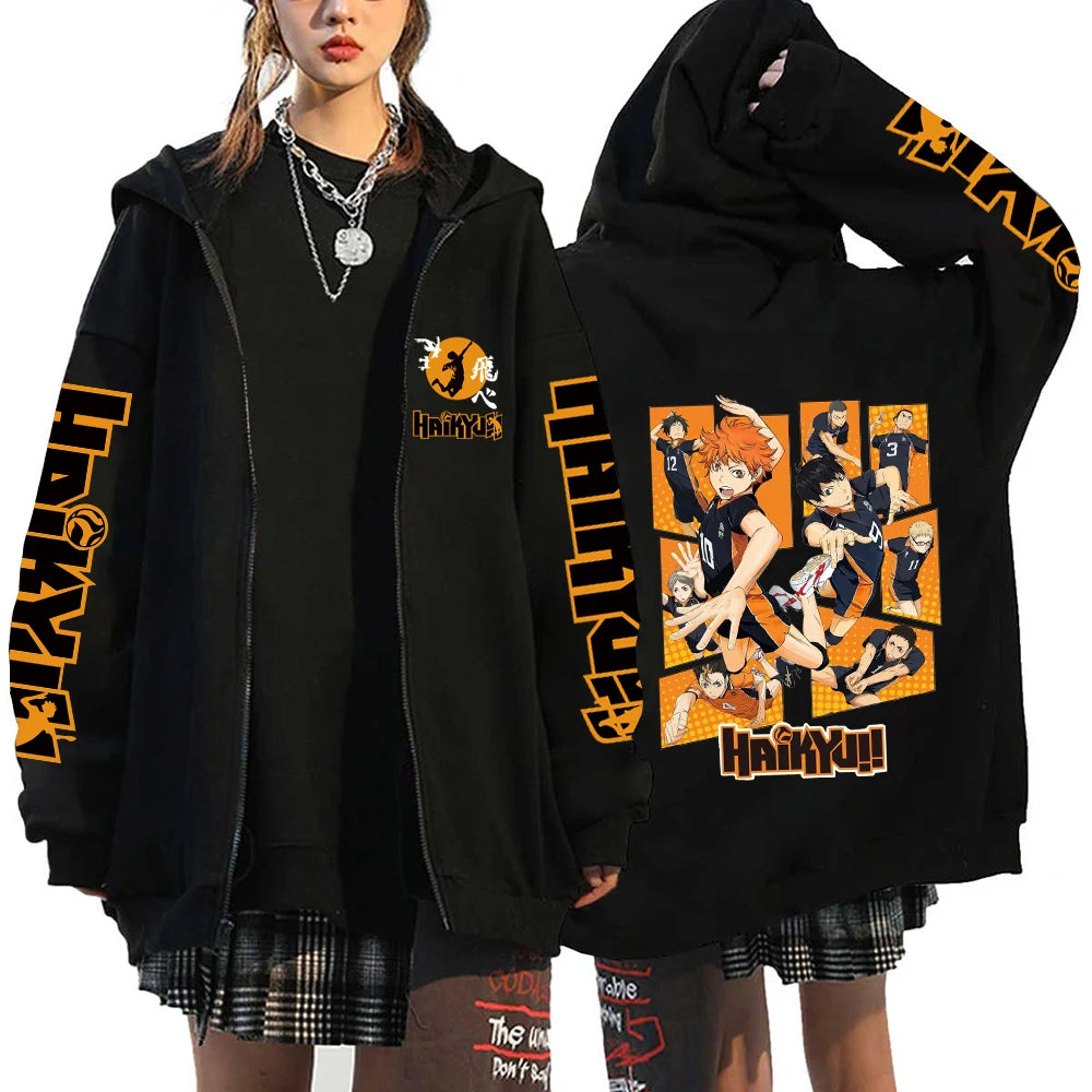 Haikyuu Karasuno Anime Hoodie