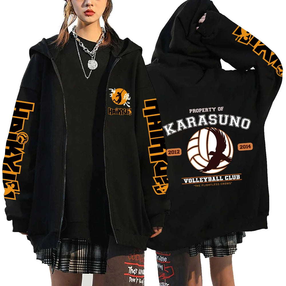 Haikyuu Karasuno Anime Hoodie