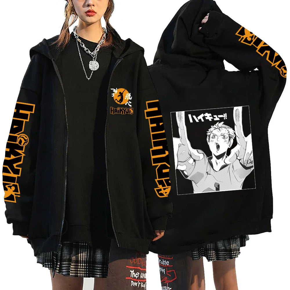 Haikyuu Karasuno Anime Hoodie