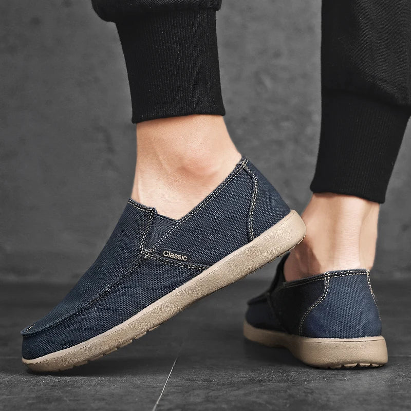 Men's Breathable Canvas Sneakers