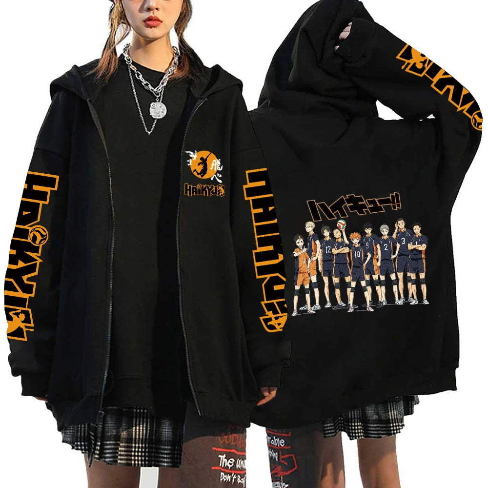 Haikyuu Karasuno Anime Hoodie