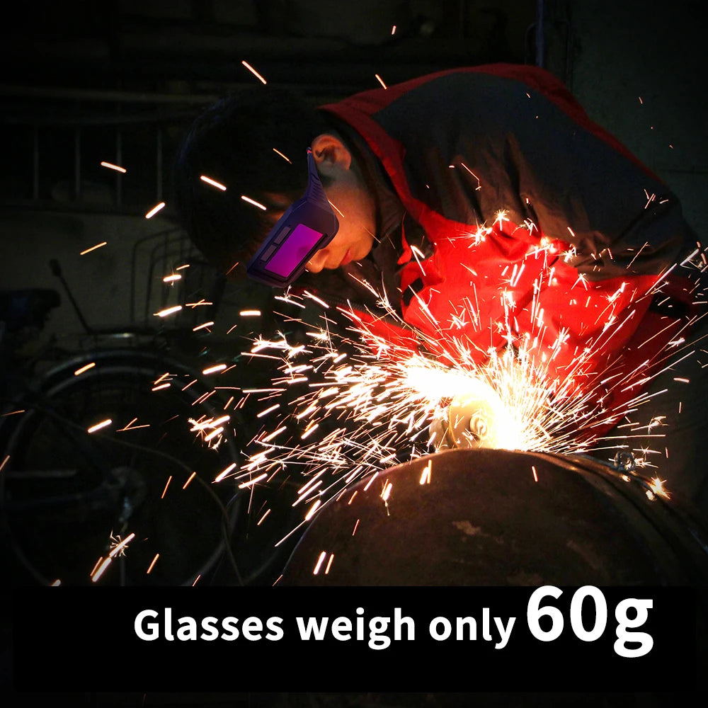 Solar Powered Welding Helmet Auto Darkening Welding Goggles
