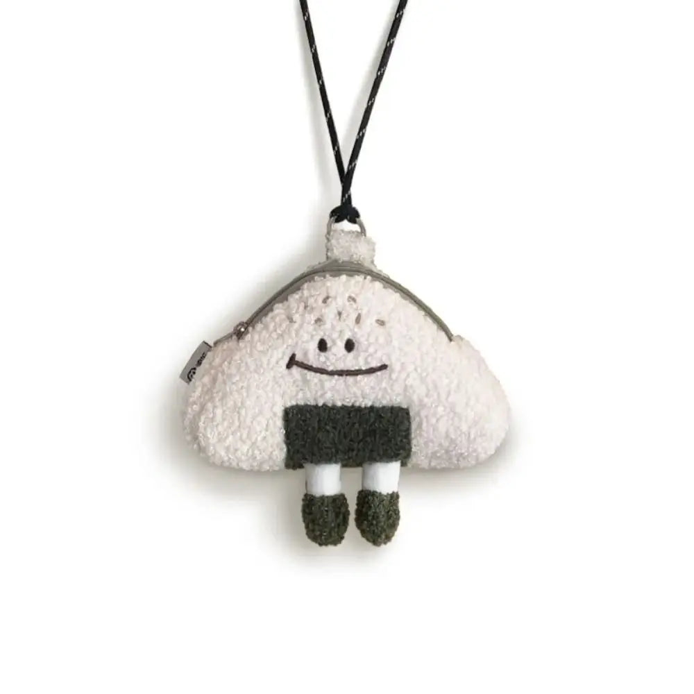 Cute Plush Neck Purse Bag