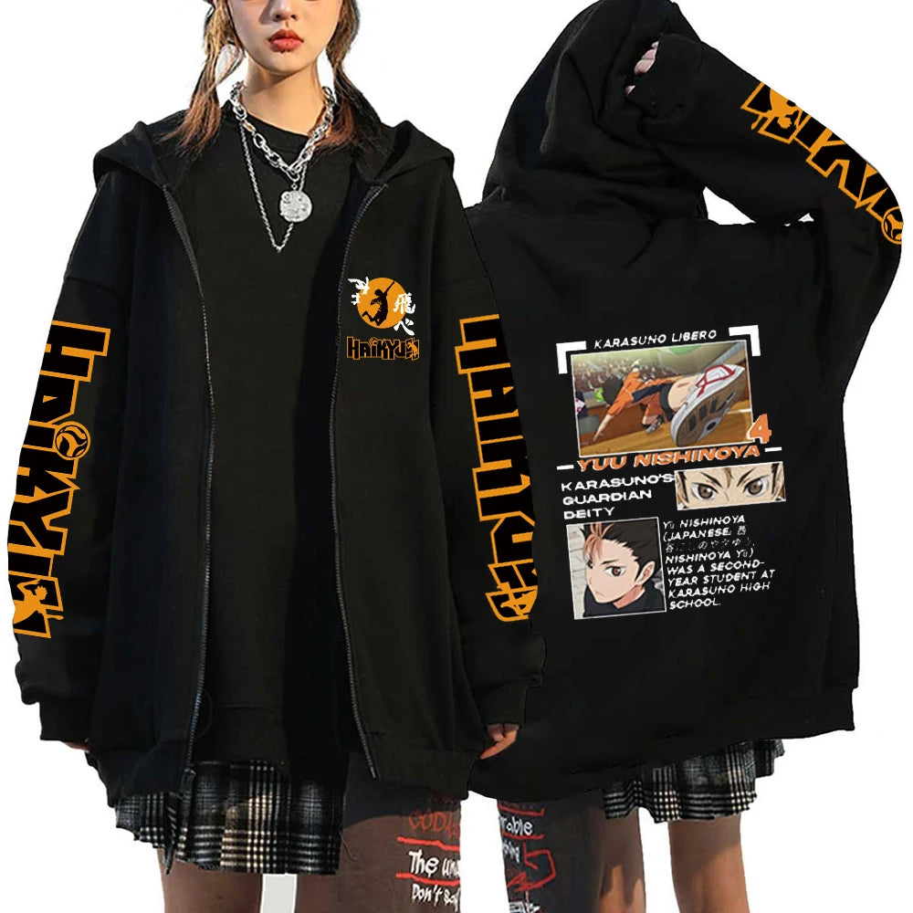 Haikyuu Karasuno Anime Hoodie