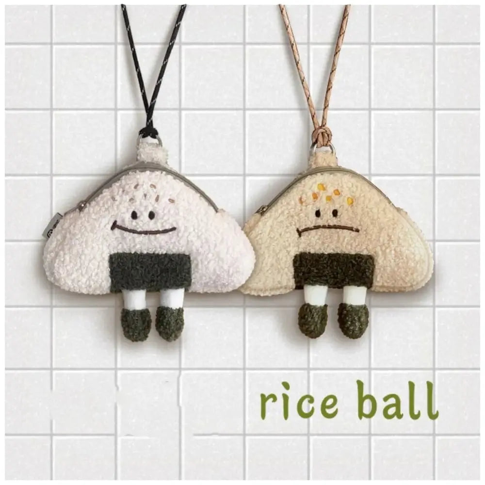 Cute Plush Neck Purse Bag