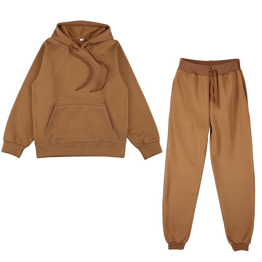 Women's Hooded Tracksuit Set