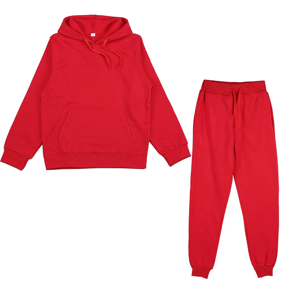 Women's Hooded Tracksuit Set