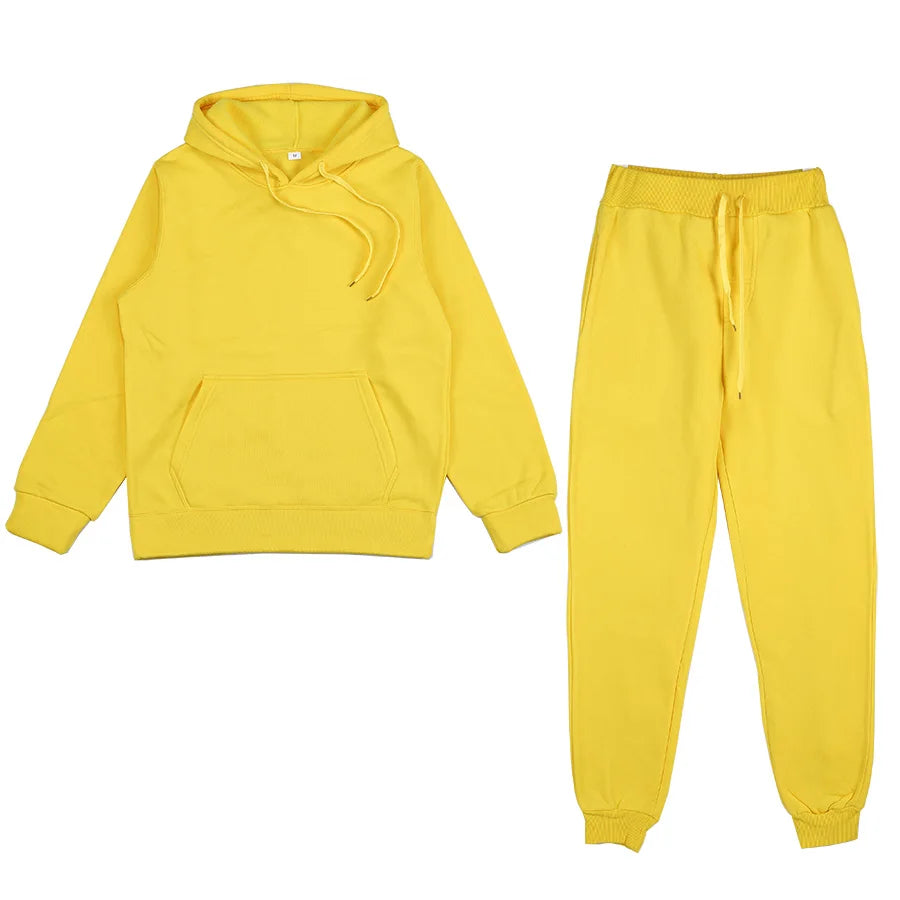 Women's Hooded Tracksuit Set