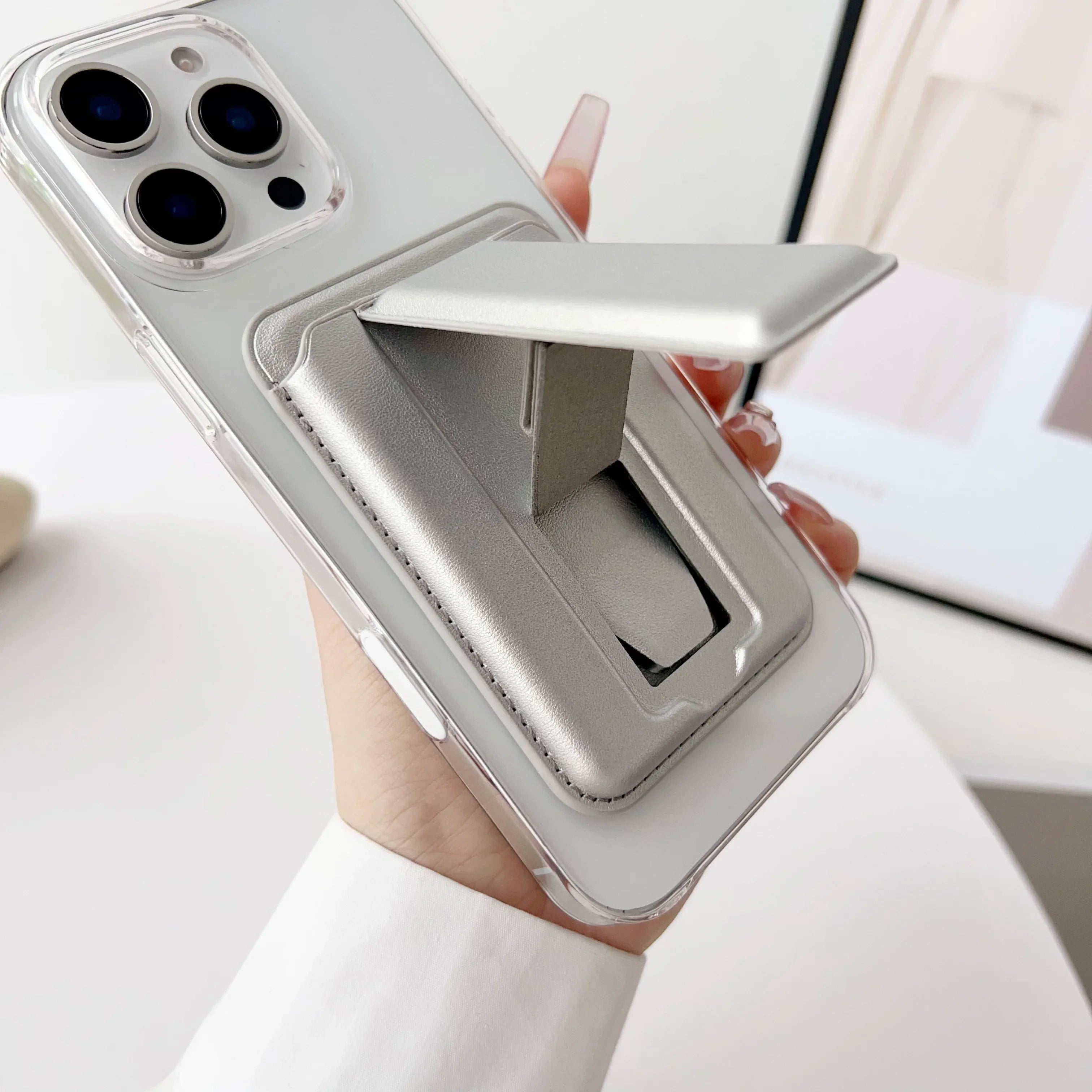 MagSafe Leather Wallet Case