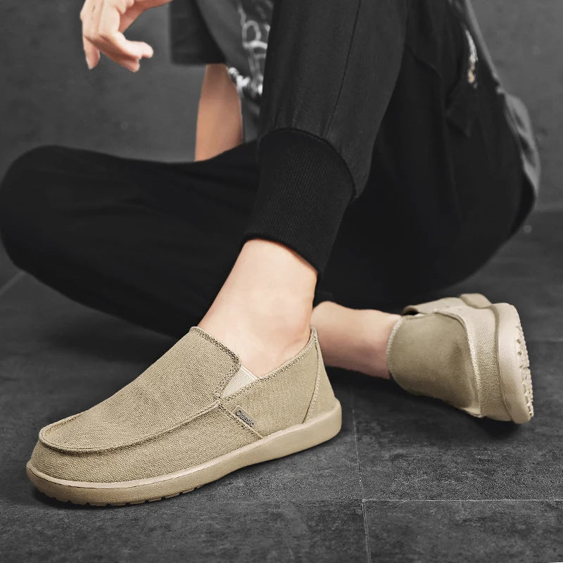 Men's Breathable Canvas Sneakers