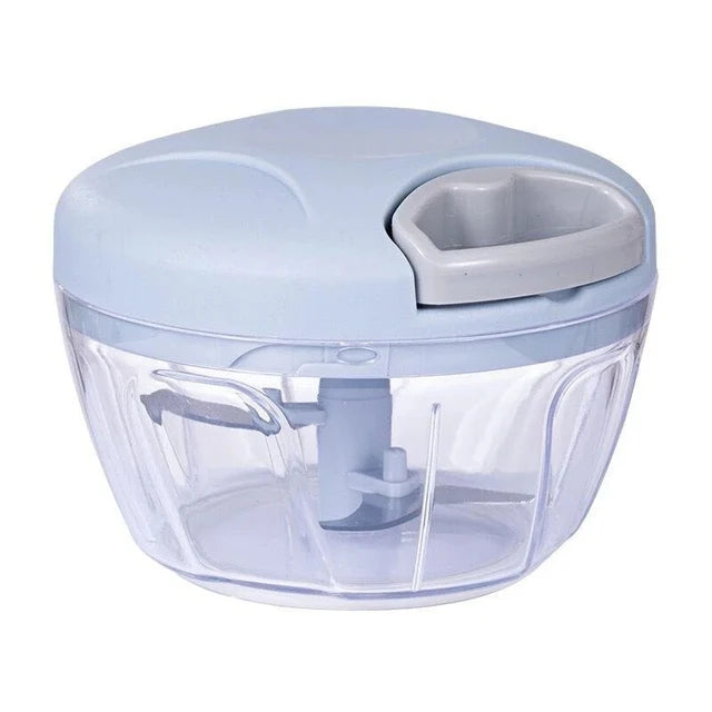 500/900ML Hand Chopper Manual Rope Food Processor Silcer Shr