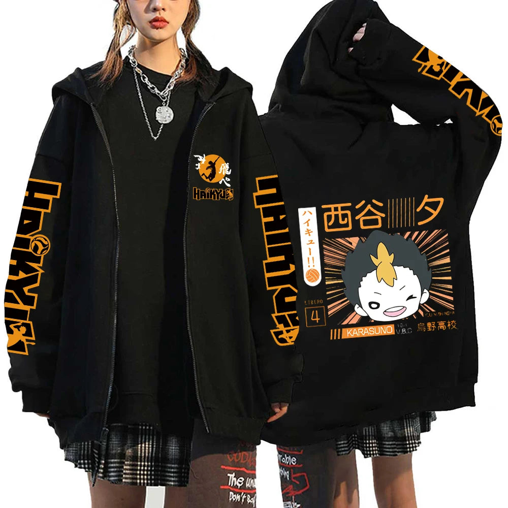 Haikyuu Karasuno Anime Hoodie