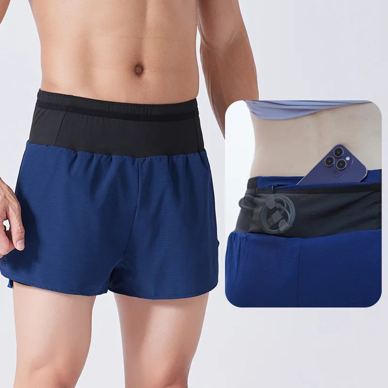 Double Layer Quick-Dry Running Shorts