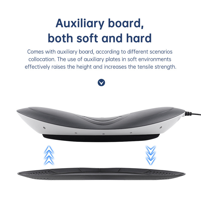 Waist Massager Lumbar Traction Inflatable Hot Compress Back