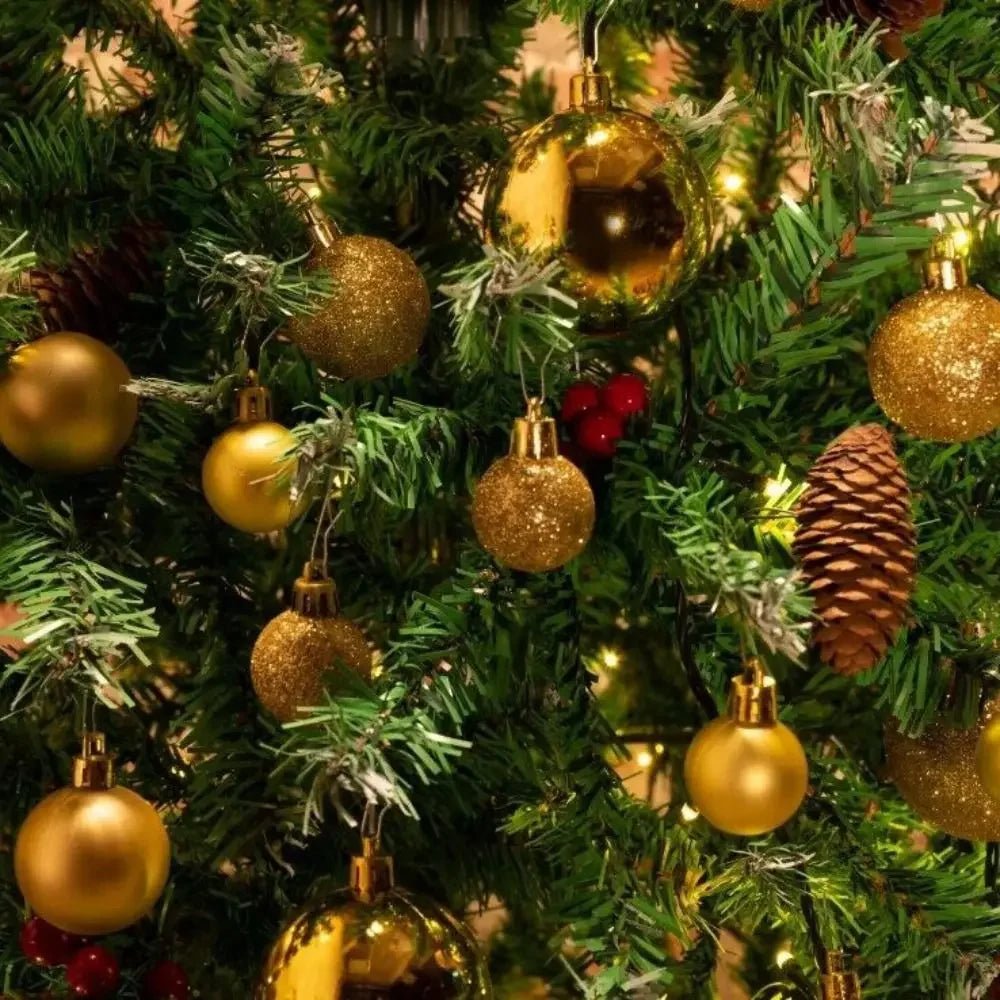 100pcs Christmas Tree Baubles Set - Jasmind Stores