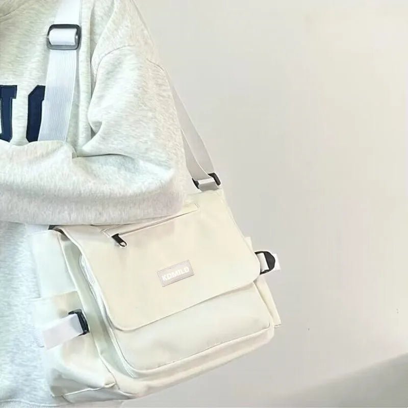 2023 Women's Bag Korean Style Female Messenger Bags College Large Capacity Versatile Shoulder Bag Student School Bags Bolsos Sac - Jasmind Stores