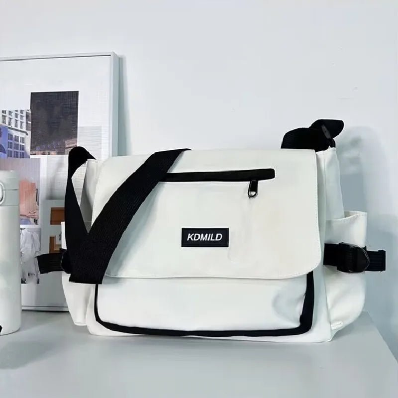 2023 Women's Bag Korean Style Female Messenger Bags College Large Capacity Versatile Shoulder Bag Student School Bags Bolsos Sac - Jasmind Stores