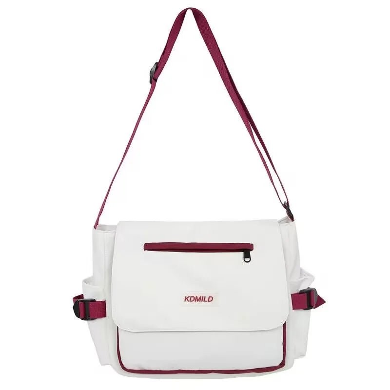 2023 Women's Bag Korean Style Female Messenger Bags College Large Capacity Versatile Shoulder Bag Student School Bags Bolsos Sac - Jasmind Stores