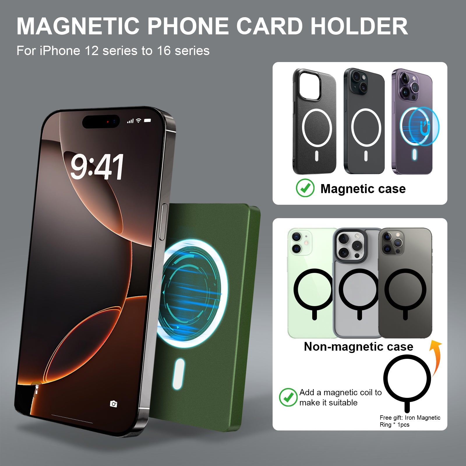 Minimalist Pop up Wallet with Money Clip