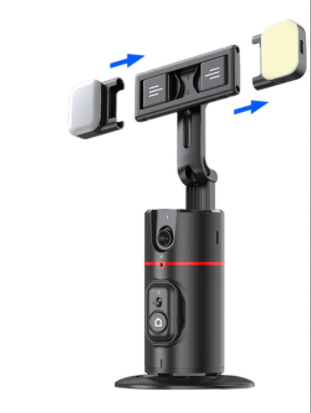 P02 Auto Face Tracking Stand 360 Rotation Phone Holder Deskt