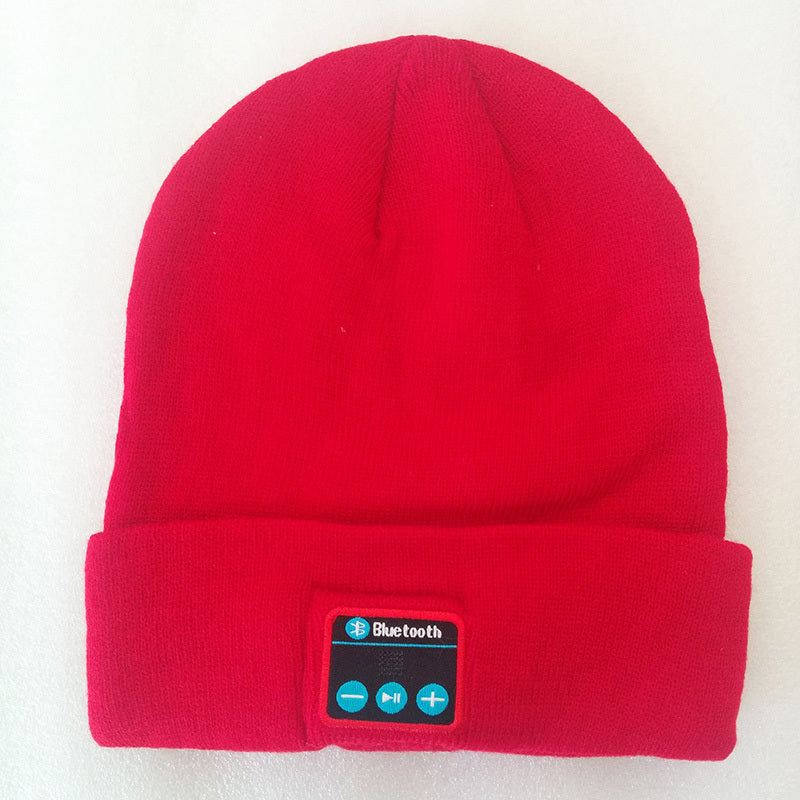 European And American Outdoor Wireless Headset Knitted Hat M