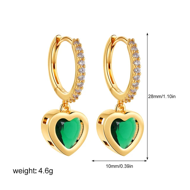 New Trend Waterproof Anti Allergic Metal Geometric Irregular