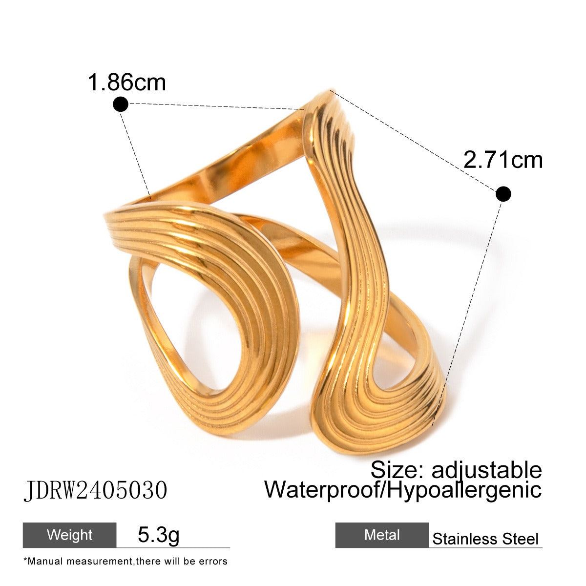 INS style design, niche and simple stainless steel double