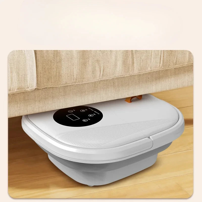 Folding Foot Bath Tub with Electric Massage Deep Foot Soakin
