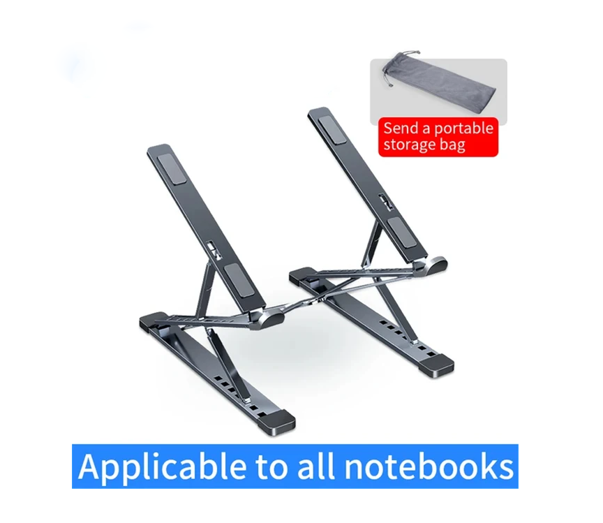 N8 Laptop Stand Adjustable Aluminum Desktop Cooling Pad for