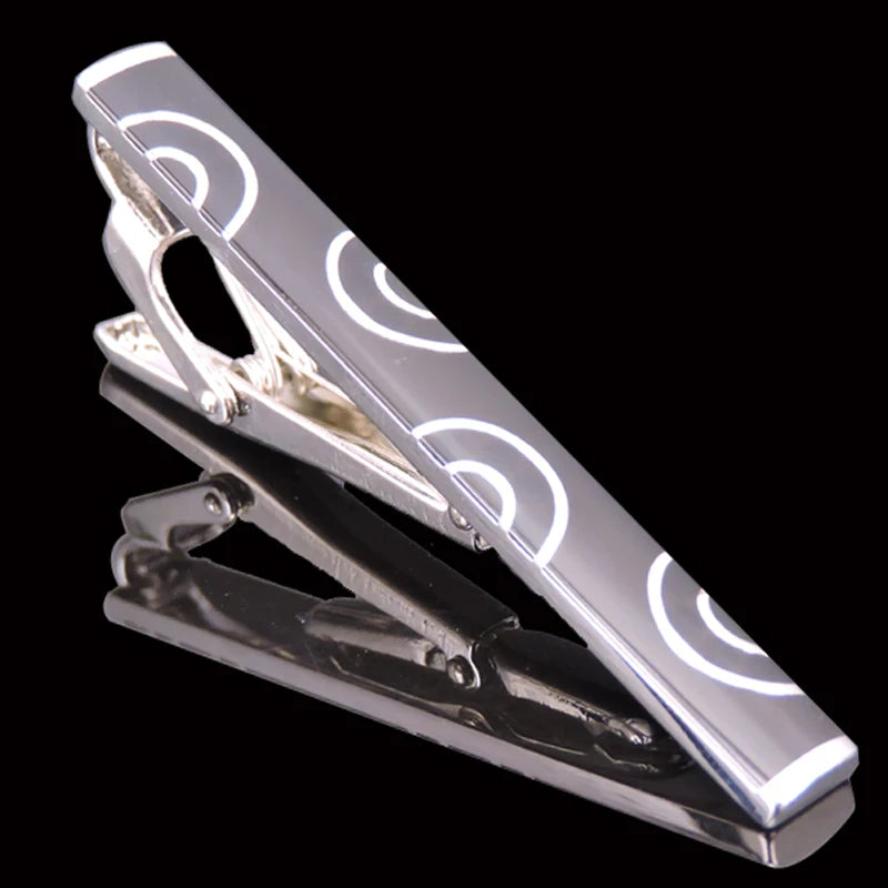 DY New and high quality laser engraving tie clip  fashion st