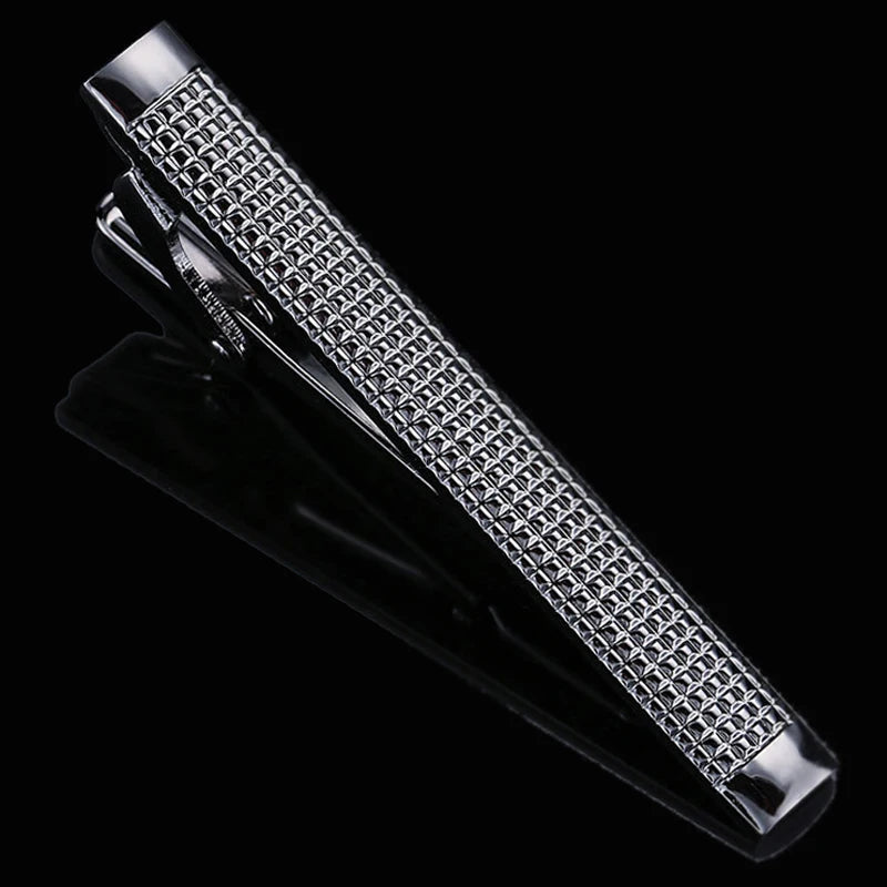 DY New and high quality laser engraving tie clip  fashion st