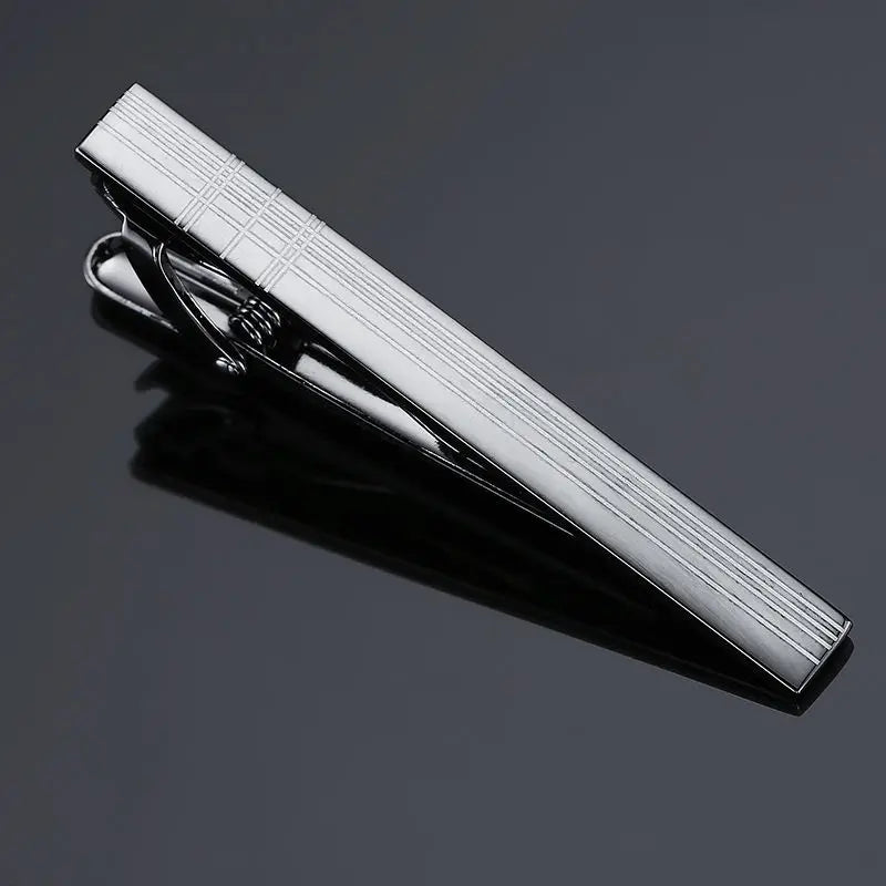 DY New and high quality laser engraving tie clip  fashion st