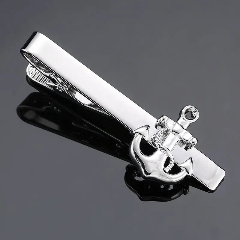 DY New and high quality laser engraving tie clip  fashion st