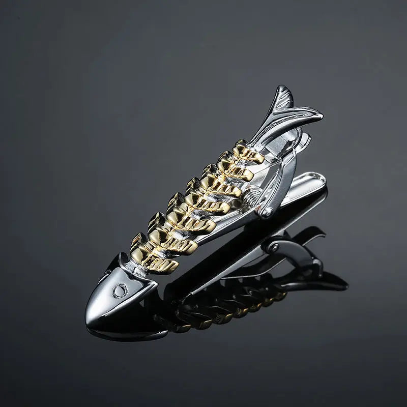 DY New and high quality laser engraving tie clip  fashion st