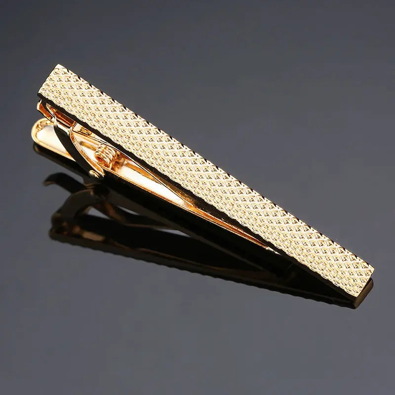 DY New and high quality laser engraving tie clip  fashion st