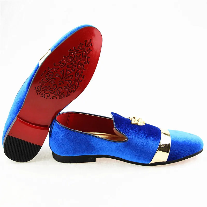 Men's Fashion Embroidery Loafers Mens Casual Outdoor Driving
