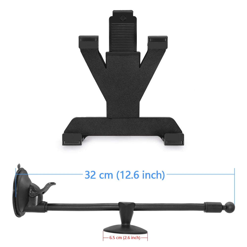 7-11 Inch Long Arm Tablet Stand Navigation Tablet Holder Accessories for Car for Ipad 2 3 4 Mini 5 Pro Air 9.7" Galaxy Tab Stand