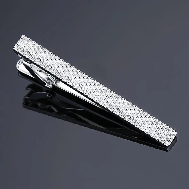 DY New and high quality laser engraving tie clip  fashion st