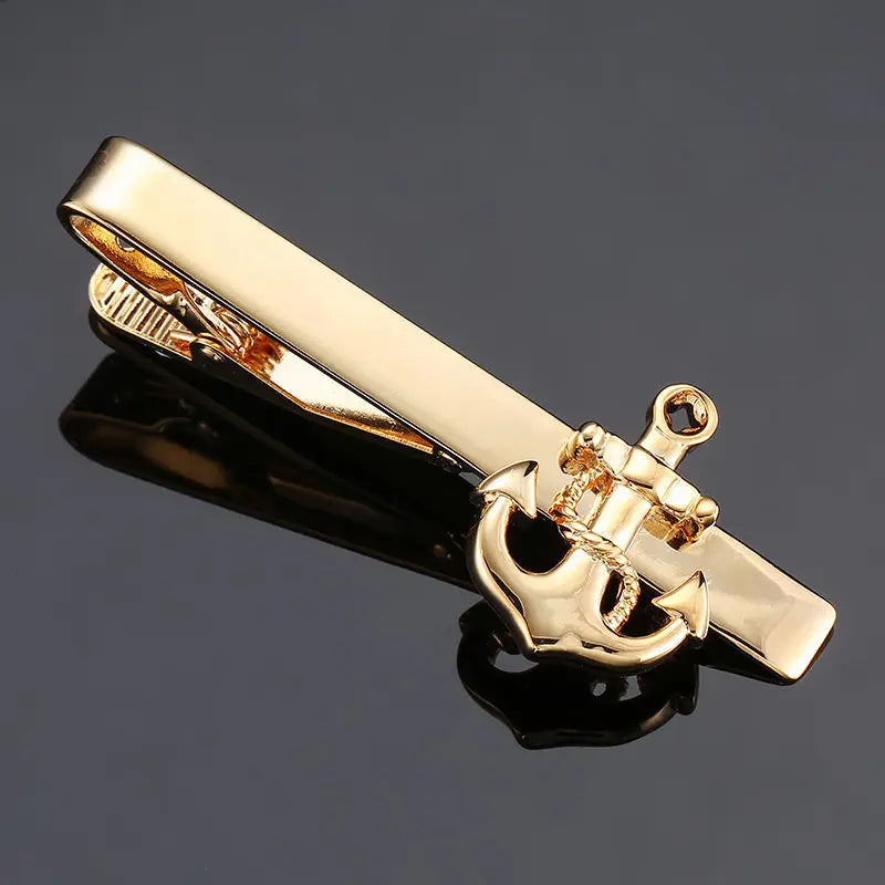 DY New and high quality laser engraving tie clip  fashion st